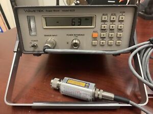 Wavetek Power Meter Model 8531 with Marconi 6923 Power Sensor