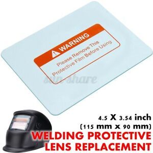 5/10x Transparent Welding Lens Protective Plate Clear Helmet cover Welder
