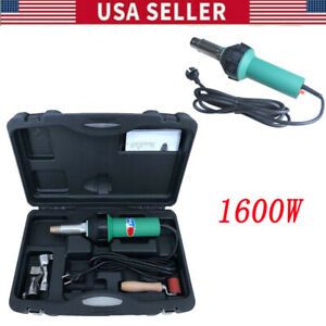 1600W Hot Air Welding Gun Kit Pistol Plastic Welder Heat Gun Torch 110V US SHIP