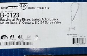 T&amp;S Brass - B-0123 - Deck Mount EasyInstall Spring Action Pre-Rinse