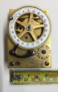 Vintage Rare Sargent Greenleaf bank vault timer lock mechanism.