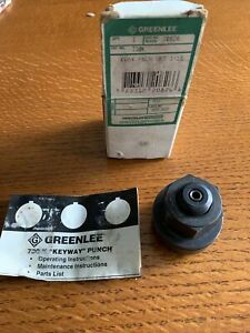 Greenlee No 730K 3/16” 4.8mm Keyway Knock Out Punch L-2 #4