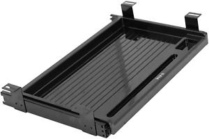 VIVO Black 17 Inch Mounted Sliding under Desk Slim Pull-Out Pencil Drawer, Offic
