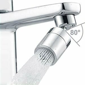 Kitchen Sink Faucet Aerator Solid Brass - Big Angle 1.8GPM Flow Rate Chrome