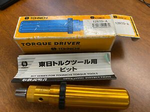 TOHNICHI TORQUE DRIVER 12RTD-A