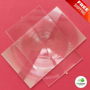 Projection Projector Rectangle Fresnel DIY Kit Fresnels Lens For 6in 2pcs Luxury