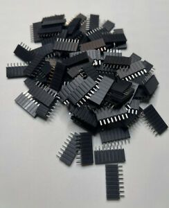1x8 Pin 8 Pin Female Single Row Straight Header Strip .100CTR .330 Thick QTY:102