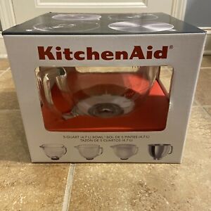 KitchenAid KSM5GB Stand Mixer Bowl, 5 quart, Glass with Measurement Markings