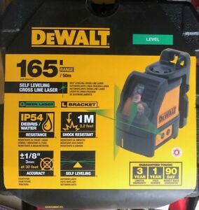 Brand New Dewalt 165&#039; Self Leveling Cross Line Laser DW088CG Free Shipping