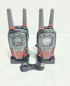 X4 - COBRA CXT565 MICROTALK WALKIE TALKIE TWO-WAY RADIOS W/ GA-CG5 CRADLE