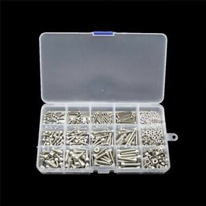 Stainless Steel Nuts + Universal Kit M2 M3 M4 Professional Screws Nice