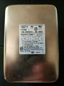 Corcom 15ET1 F7335 High Performance EMI RFI Power Line Filter Controller