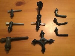 Used Lot Of Drill Chuck Keys 8 pcs.