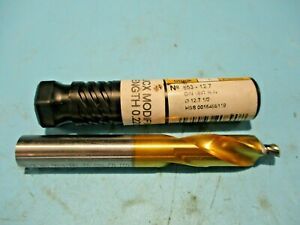 NEW GUHRING 653-12.7 1/2&#034; HSS CARBIDE STEP DRILL