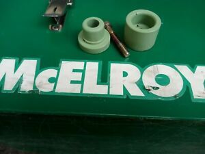 McElroy SW23505/ SW23506 25MM  PP Male &amp; Female Socket Used
