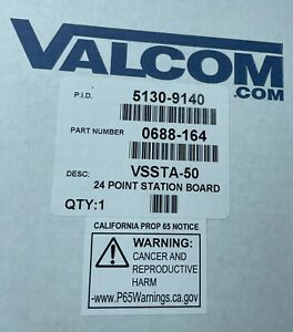 Valcom VSSTA-50 688-164 24 Point Station Board Card Tested Working