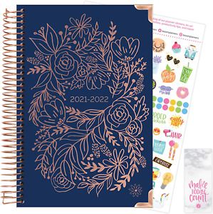 HARDCOVER bloom daily planners 2021-2022 Academic Year Day Planner Calendar (Jul