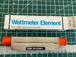 NOS Motorola STI-1256B RF Power Sensor  100Watts  100-250 MHz