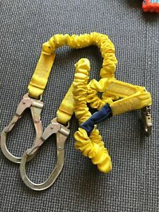 DBI-Sala Shockwave 2 Twin-Leg Fall Arrest Safety Lanyard Shock Absorbing 6ft