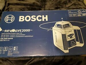 Bosch Revolve2000 Self Leveling Horizontal Vertical Laser Kit GRL2000-40HVk