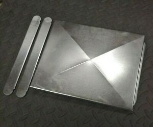 8 x 8 Ductwork Endcap With Drive Cleats