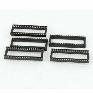 5PCS Solder Type 40 PIN DIP Integrated Circuit IC Sockets Connector