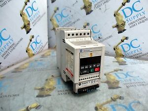 ALLEN BRADLEY 160-BA04NPS1P1 SER C FRN 7.06 1.5 KW/ 2 HP 4.6 A SPEED CONTROLLER