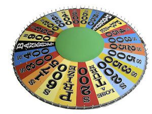 8 FT Wheel of Fortune Prize Wheel