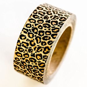 2” Leopard Packaging Tape 110 Yards, Cute Shipping Tape – Carton Sealing Tape –