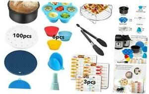Air Fryer Accessories Set of 15 for Instant Pot, COSORI Gowise NuWave 6Qt to