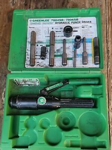 GREENLEE 7804SB  Quick Draw Hydraulic Punch Driver **SEE PHOTOS**