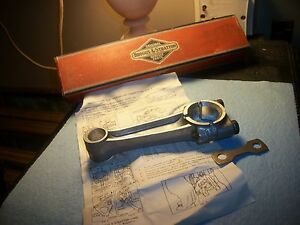 Antique briggs&amp; stratton connecting rod part #295839, FOR 140700,141700,143600.