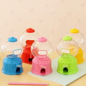 Cute Sweets Mini Candy Machine Bubble Gumball Dispenser Coin Bank Kids Toy