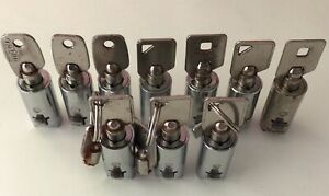 10 VendingCylinder Locks - Soda &amp; Snack Machines - T Handle