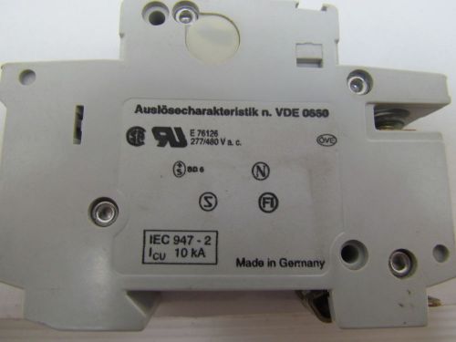 Abb s271k25a 25amp circuit breaker mini 240/415v for sale