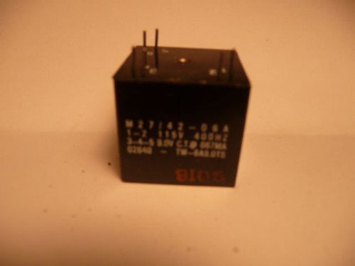 30 ea power transformers military m27/42-06a, nsn:5950-01-106-4556 400 hz 115 v for sale