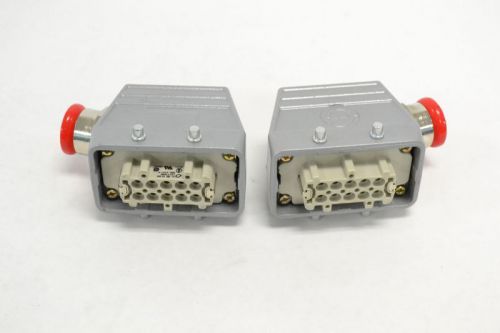 LOT 2 CONTACT H-BE10BS ELECTRONICS 10193000 500V-AC 6KV CABLE CONNECTOR B257612