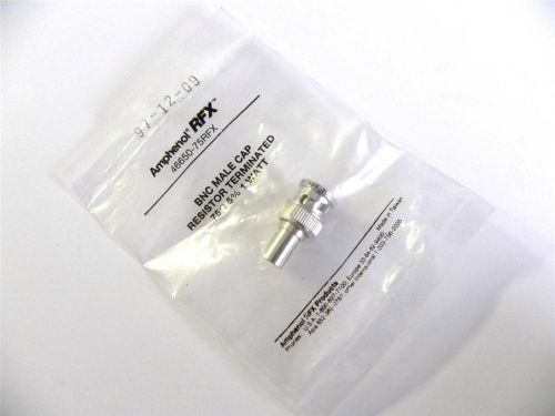 Brand new amphenol corporation rf connector model 46650-75rfx (2 available) for sale