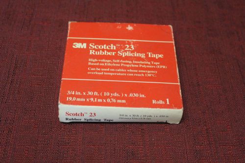 3m scotch 23 rubber splicing tape rubber splicing tape new for sale
