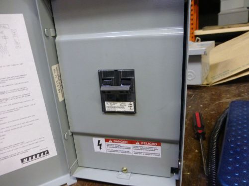 Murray Electric Switch Enclosed Panelboard Breaker Rain Proof mod 15 LW060NA 3R