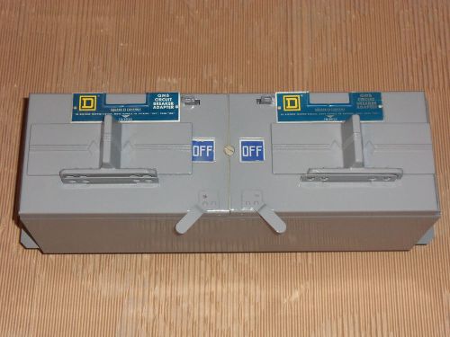 Square d qmb-fa-3t 100 amp 600v breaker panel panelboard switch 20a single (#1) for sale