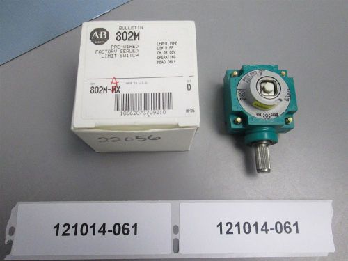 Allen Bradley 802M-AX Ser D Limit Switch Head New In Old Stock Box