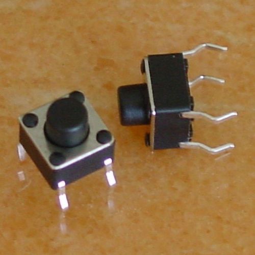 ++ 20 x tactile tact switch 6x6mm height 6mm spst-no e for sale