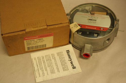 Honeywell gas air pressure switch type c437d 1005 240 vac 1 - 26 spst new in box for sale