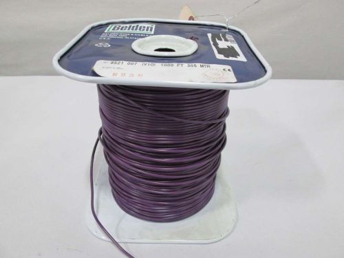 NEW BELDEN 8521 007 PURPLE 16AWG 305M MTR CABLE-WIRE 600V-AC D361045