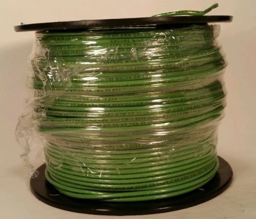 WIRE 12 THHN COPPER ELECTRICAL 500 FEET ROLL GREEN STRANDED NEW