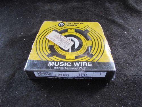 Precision brand 21020 music wire .020 diameter ***nib*** for sale