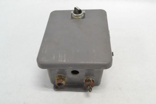 STAHLIN J806HPL SELECTOR SWITCH JUNCTION BOX WALLMOUNT 8X6X4IN ENCLOSURE B273458
