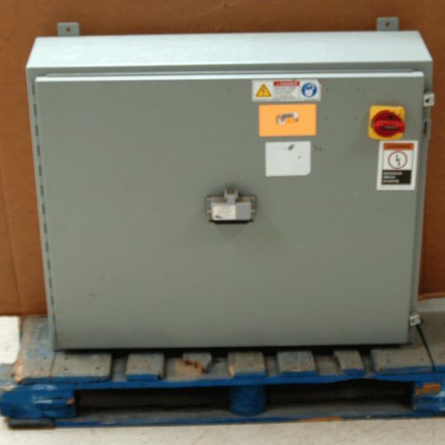 Hoffman a303608lp electrical box enclosure industrial control cabinet type 12,13 for sale