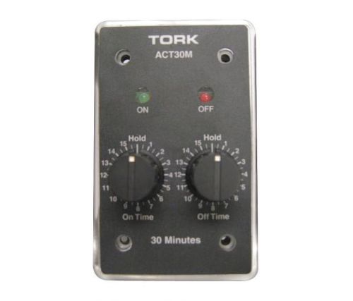Tork act30mfs-24 30 minute cycle timer 24 volt ac spdt w/ fs box for sale